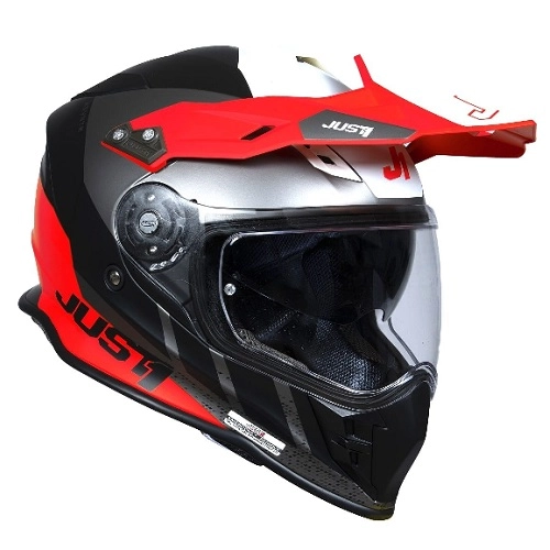 Шолом Just1 J34 Pro Outerspace Red/Black