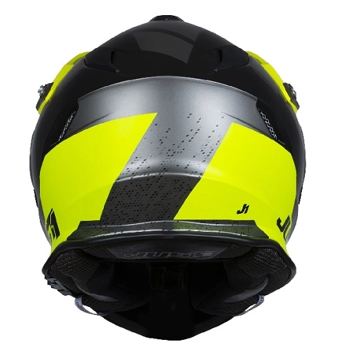 Шолом Just1 J34 Pro Outerspace White/Yellow/Black