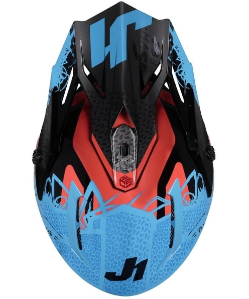 Шолом Just1 J38 Mask Blue/Red/Black