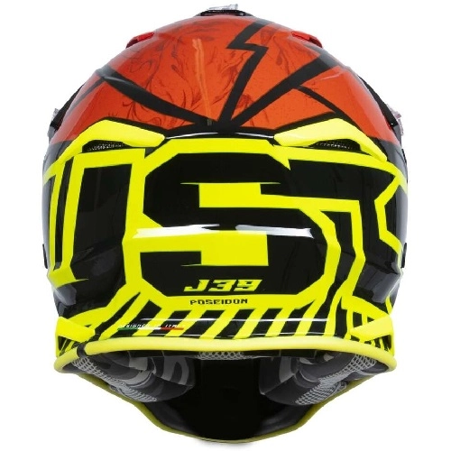 Шолом Just1 J39 Poseidon Yellow/Red/Black
