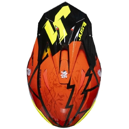 Шолом Just1 J39 Poseidon Yellow/Red/Black