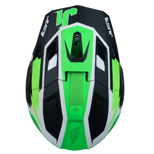 Шлем Just1 J40 Flash Green/White/Black
