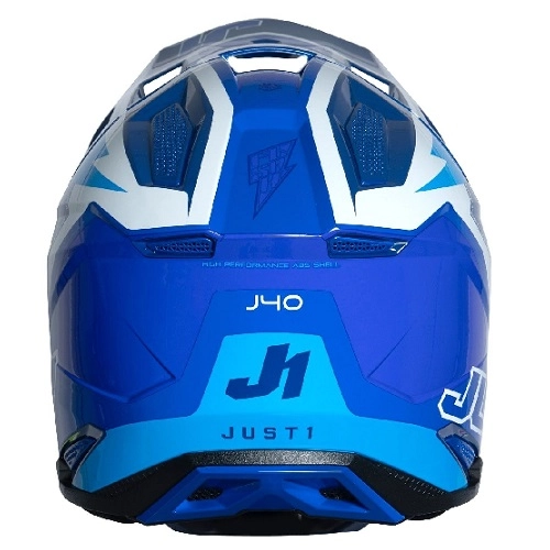 Шолом Just1 J40 Flash White/Blue
