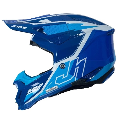 Шолом Just1 J40 Flash White/Blue