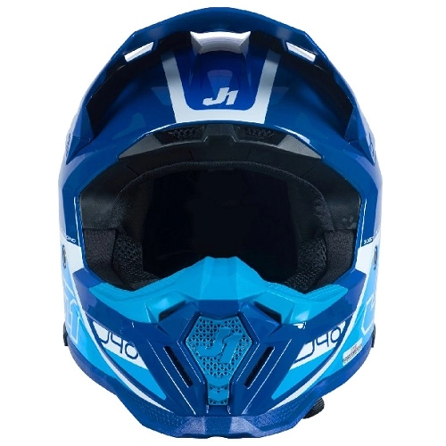 Шолом Just1 J40 Flash White/Blue