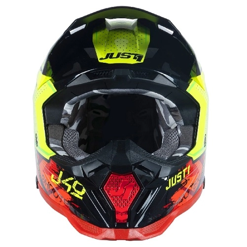 Шолом Just1 J40 Shooter Camo/Red/Black