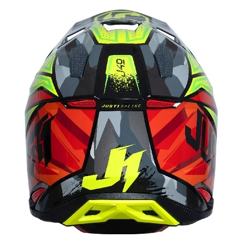 Шолом Just1 J40 Shooter Camo/Red/Black