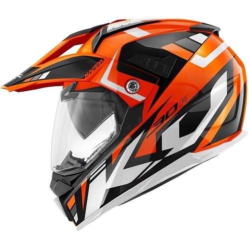 Шолом Kappa KV30 Evo Grayer Dual Black/Orange