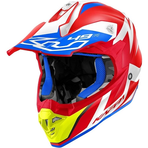 Шолом Kappa KV49 Evo Great Red/White