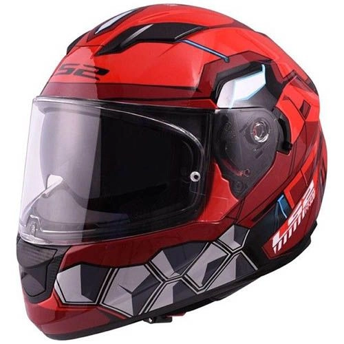 Шолом LS2 FF320 Stream Evo Angel Red/Grey