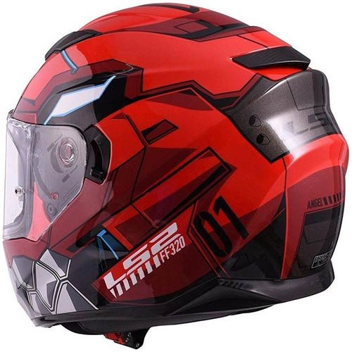 Шолом LS2 FF320 Stream Evo Angel Red/Grey