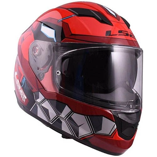 Шолом LS2 FF320 Stream Evo Angel Red/Grey