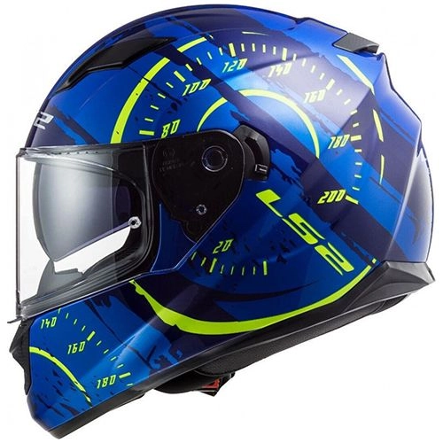 Шолом LS2 FF320 Stream Evo Tacho Hi-Vis Blue/Yellow