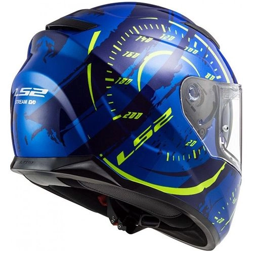Шолом LS2 FF320 Stream Evo Tacho Hi-Vis Blue/Yellow