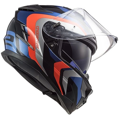 Шолом LS2 FF327 Challenger Galactic Blue/Orange