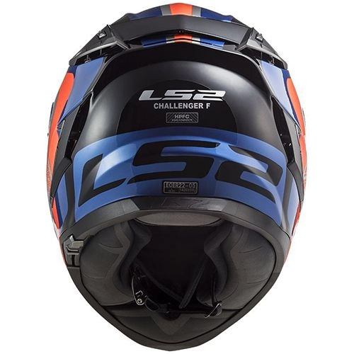 Шолом LS2 FF327 Challenger Galactic Blue/Orange