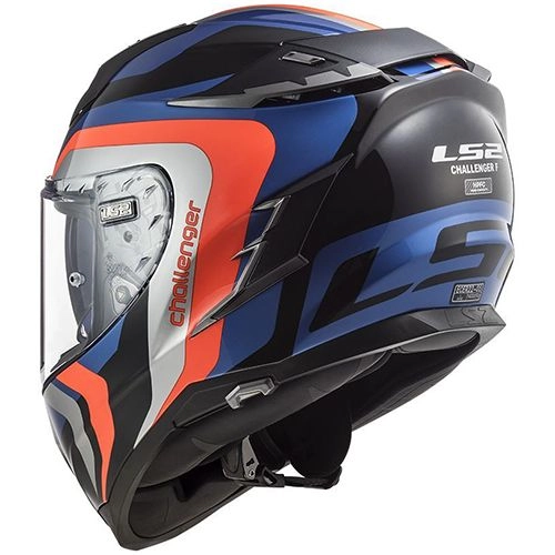 Шолом LS2 FF327 Challenger Galactic Blue/Orange