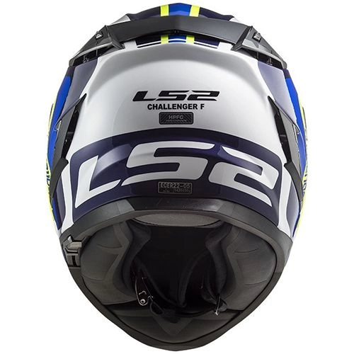 Шолом LS2 FF327 Challenger Galactic White/Yellow/Blue