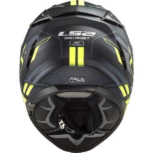 Шлем LS2 FF327 Challenger Spin Grey/Yellow