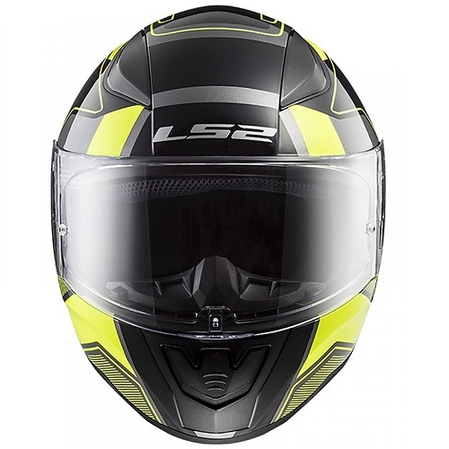 Шолом LS2 FF353 Rapid Carrera HI-Vis Black/Yellow/Grey
