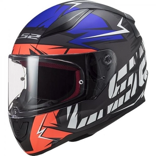 Шолом LS2 FF353 Rapid Cromo Red/Black