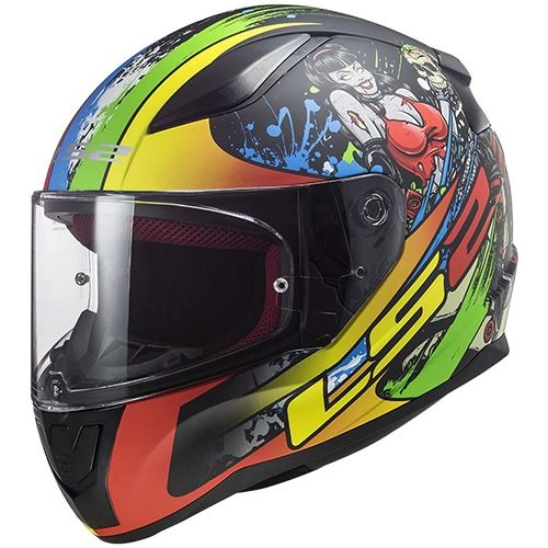 Шлем LS2 FF353 Rapid Feisty Black Matt