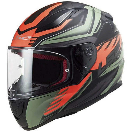 Шолом LS2 FF353 Rapid Gale Black/Red