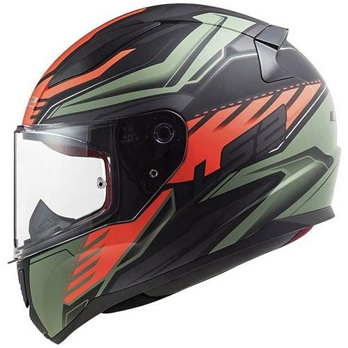 Шолом LS2 FF353 Rapid Gale Black/Red
