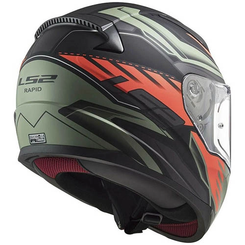 Шолом LS2 FF353 Rapid Gale Black/Red