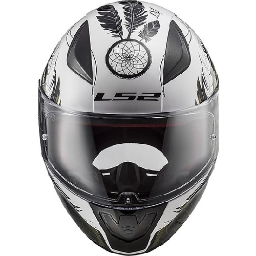 Шлем LS2 FF353 Rapid II Boho White/Black/Pink
