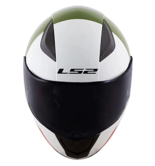 Шолом LS2 FF353 Rapid Multiply White/Green/Red