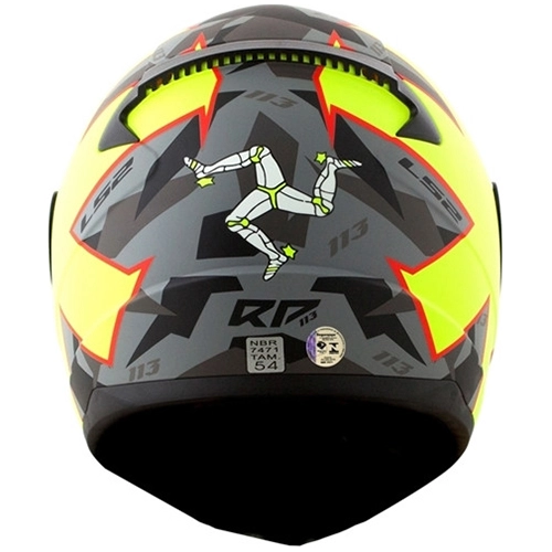 Шолом LS2 FF353 Rapid Pashoalin Grey/Yellow