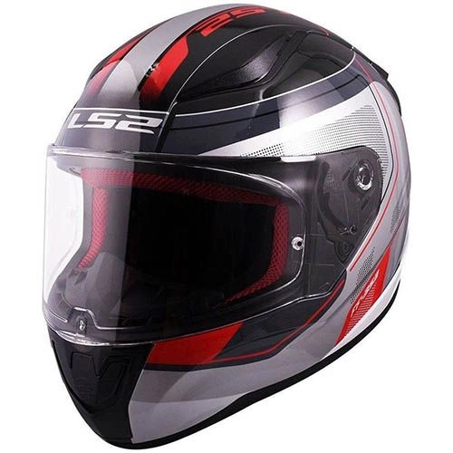 Шолом LS2 FF353 Rapid Slide Grey/Red
