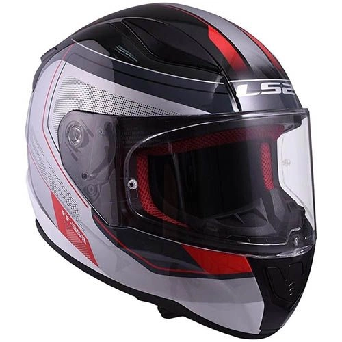 Шолом LS2 FF353 Rapid Slide Grey/Red