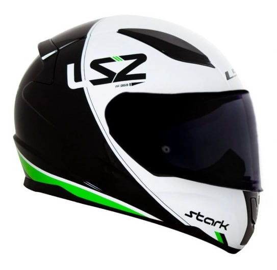 Шолом LS2 FF353 Rapid Stark Black/Green/White