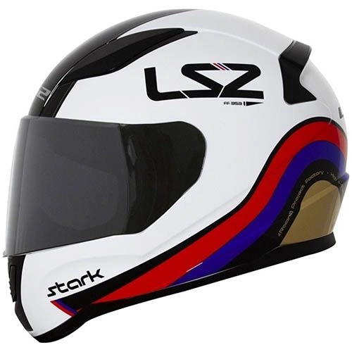 Шолом LS2 FF353 Rapid Stark White/Red/Blue