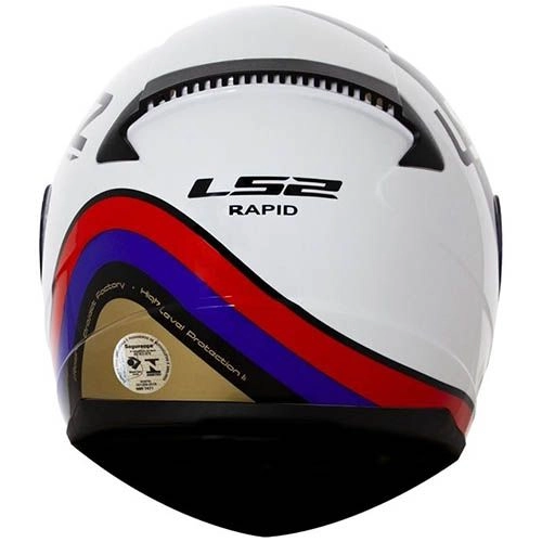 Шолом LS2 FF353 Rapid Stark White/Red/Blue