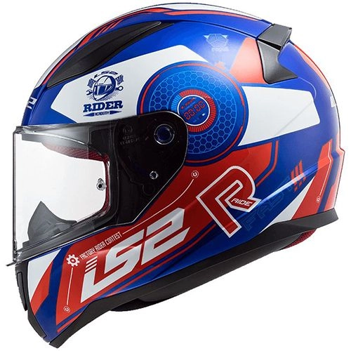 Шолом LS2 FF353 Rapid Stratus Blue/Red/White