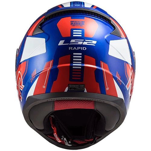 Шолом LS2 FF353 Rapid Stratus Blue/Red/White