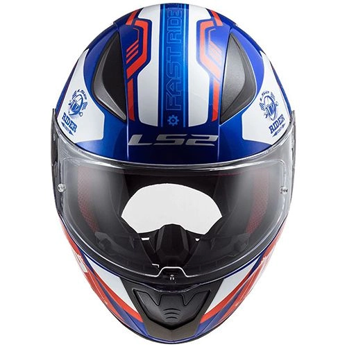 Шолом LS2 FF353 Rapid Stratus Blue/Red/White