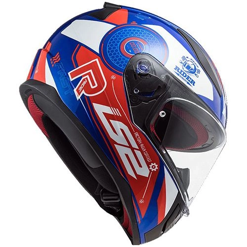 Шолом LS2 FF353 Rapid Stratus Blue/Red/White