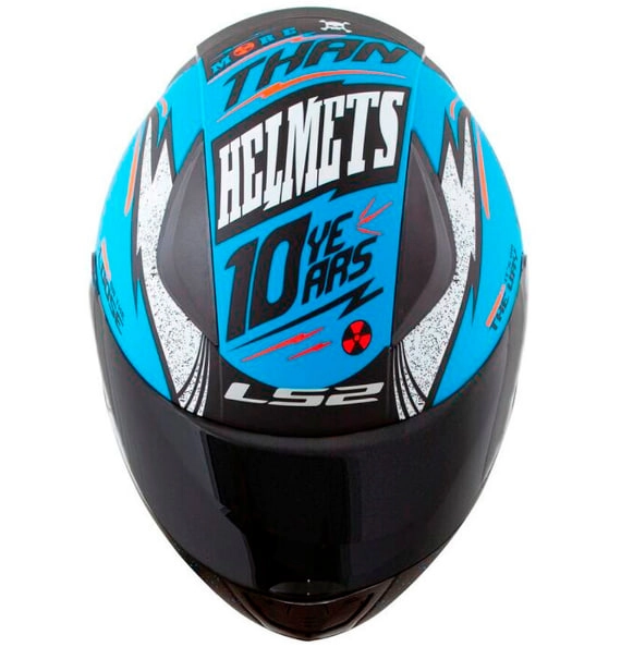 Шолом LS2 FF353 Rapid Thunder Blue/Black/Orange