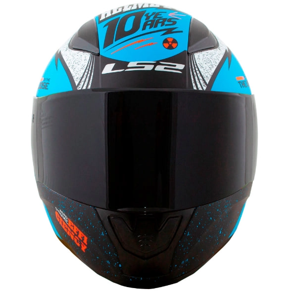 Шолом LS2 FF353 Rapid Thunder Blue/Black/Orange
