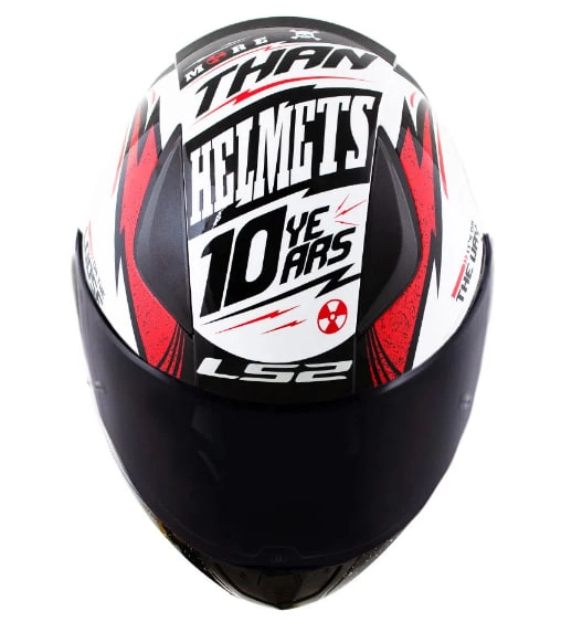 Шолом LS2 FF353 Rapid Thunder White/Black/Red