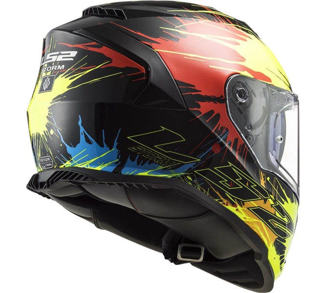 Шолом LS2 FF800 Storm Drop Black/Yellow/Red