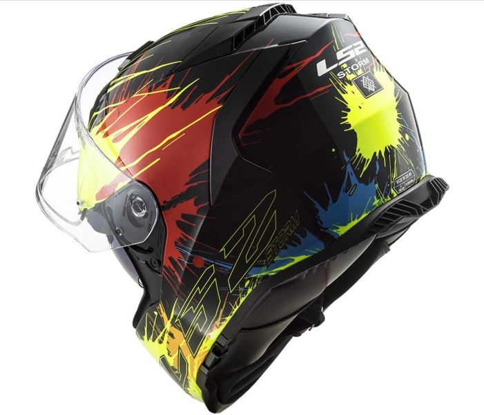 Шолом LS2 FF800 Storm Drop Black/Yellow/Red