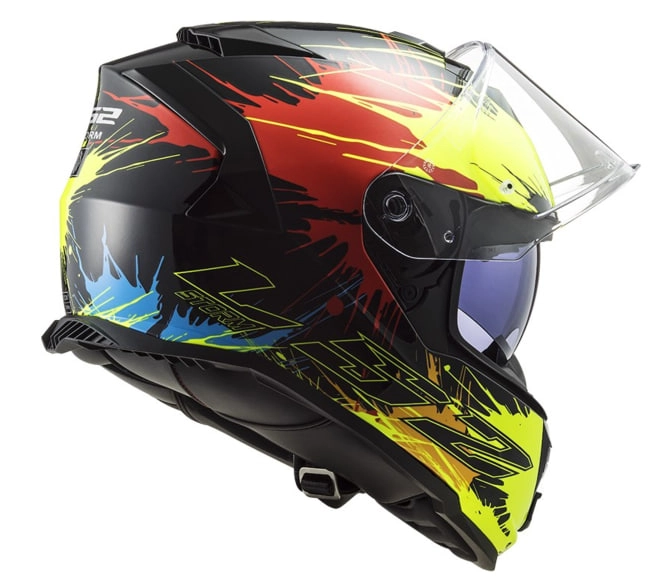 Шолом LS2 FF800 Storm Drop Black/Yellow/Red