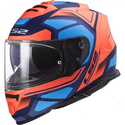 Шолом LS2 FF800 Storm Faster Orange/Blue