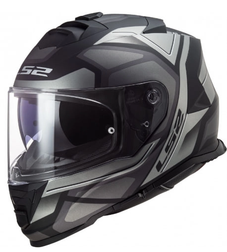Шолом LS2 FF800 Storm II Faster Black/Grey Mat
