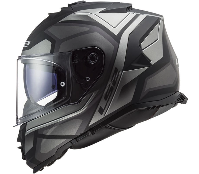 Шолом LS2 FF800 Storm II Faster Black/Grey Mat